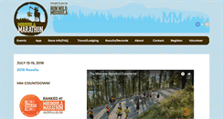 Desktop Screenshot of missoulamarathon.org