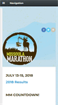 Mobile Screenshot of missoulamarathon.org
